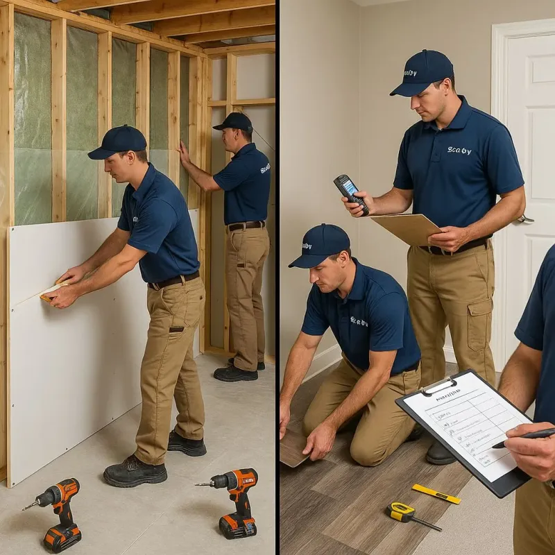 Repairs and Reconstruction process in Lockport Heights, LA