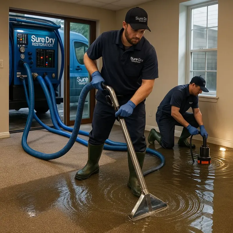 Water Extraction and Removal process in Lockport Heights, LA